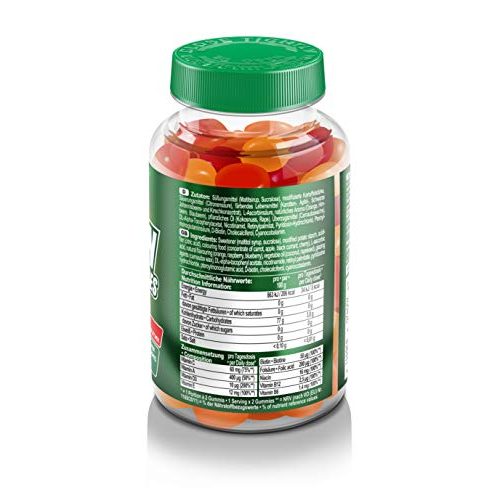 Vitamin-Gummibärchen IronMaxx Vitamin Zero Gummies, 60 Stück