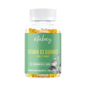 Vitamin gummy bears vitabay Vitamin D3 1000 IE Gummies