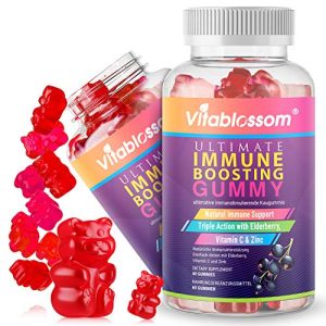 Vitamin gummy bears Vitablossom elder gums, 60 pcs.