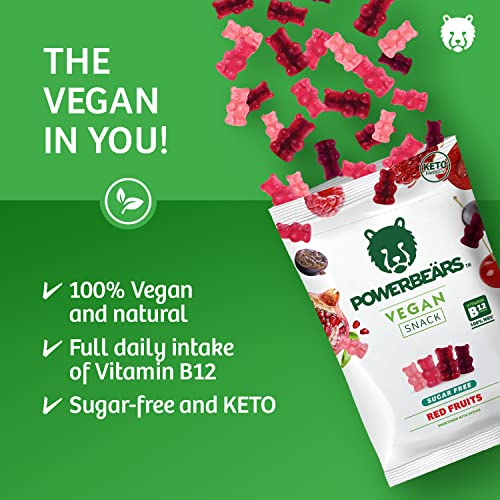 Vitamin-Gummibärchen Wir sind natür Powerbeärs Vegan, 8x50g