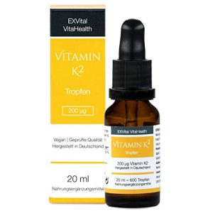 Vitamin K2 Exvital VitaHealth – Menaquinon MK7 200 µg, 20ml