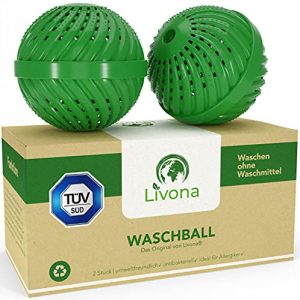 Waschkugel LIVONA 2 x Original ® Waschball nachhaltig