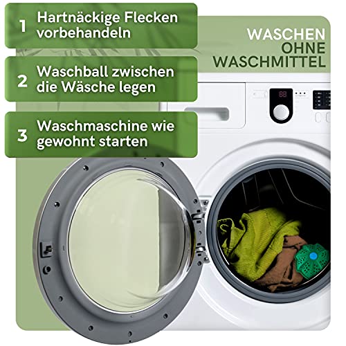 Waschkugel PandaBaw ® Öko Waschball mit gratis Wäschenetz