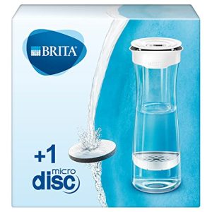 Wasserfilter Brita -Karaffe weiß-grau, inkl. 1 MicroDisc Filter