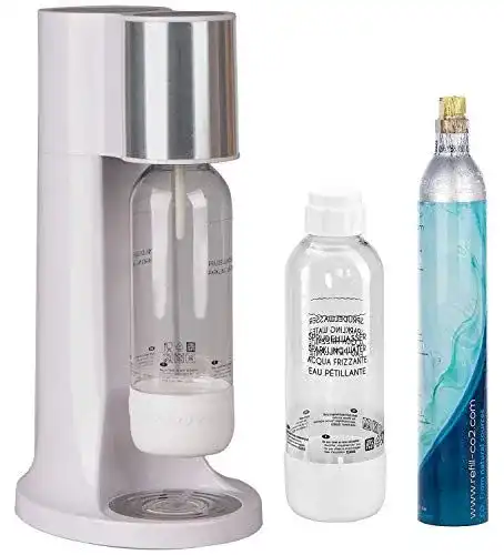 Wassersprudler LEVIVO Set, Starter Set inkl 2 Sprudlerflaschen