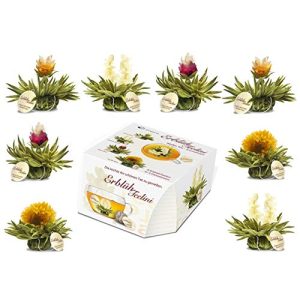 Weißer Tee Creano Teeblumen Variation “ErblühTeelini” 8 Teeblüten