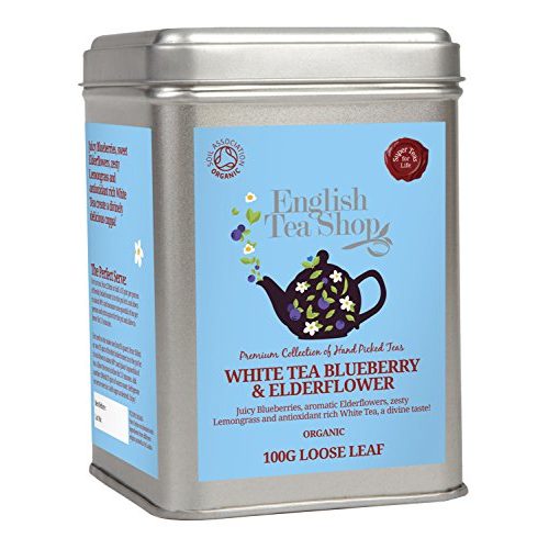 Die beste weisser tee english tea shop white tea blueberry elderflower Bestsleller kaufen