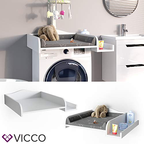 Wickelaufsatz Waschmaschine Vicco Wickelaufsatz mit Ablage