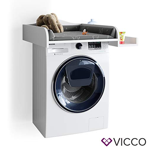 Wickelaufsatz Waschmaschine Vicco Wickelaufsatz mit Ablage