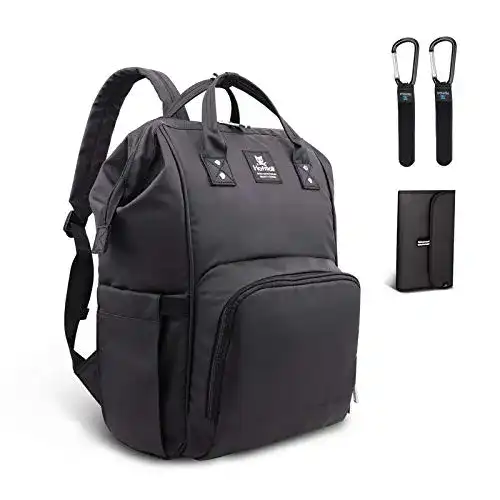 Wickelrucksack Hafmall Wickeltasche Rucksack mit Wickelunterlage