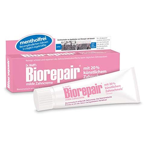 Die beste zahnpasta ohne fluorid biorepair zahncreme mild 2 x 75 ml Bestsleller kaufen