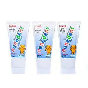 Zahnpasta ohne Fluorid NENEDENT 3x Kinderzahncreme
