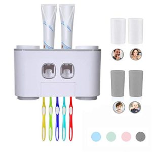 Zahnpastaspender FXY Automatischer und Zahnbürsten-Set