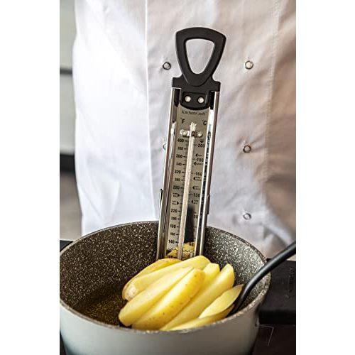 Zuckerthermometer Kitchen Craft, Edelstahl, 30,5 cm