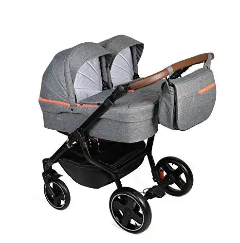 Zwillingskinderwagen Meinkinderwagen Dorjan Quick Twin