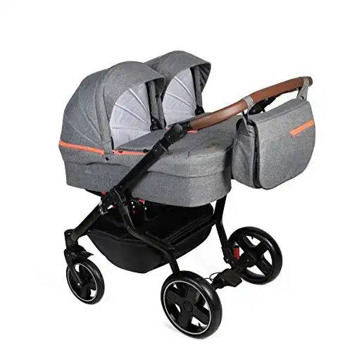 Zwillingskinderwagen Meinkinderwagen Dorjan Quick Twin