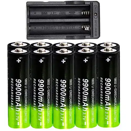 18650-Akku Marxways_ 18650 3,7 V 9900 mAh, 10PCS
