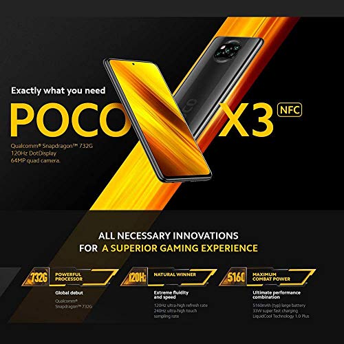 2020er Smartphones Xiaomi Poco X3 NFC Smartphone RAM 6GB