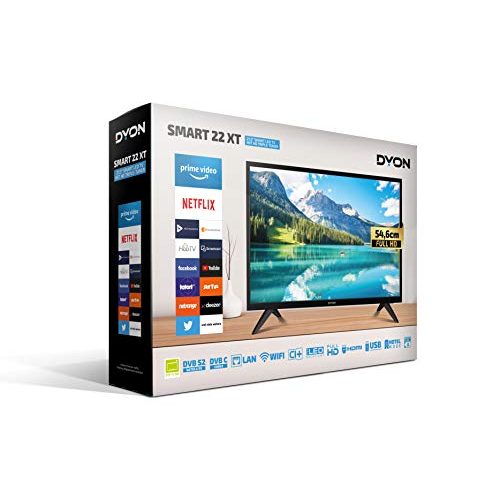 22-Zoll-Fernseher DYON Smart 22 XT 56,4 cm (22 Zoll) Smart TV