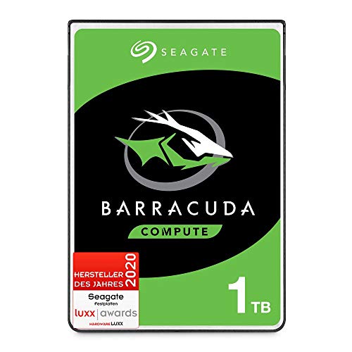 2,5-Zoll-Festplatte Seagate Barracuda, interne Festplatte 1 TB HDD