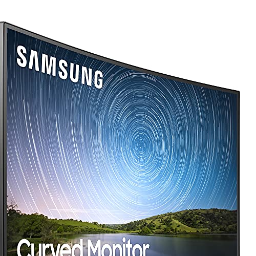 27-Zoll-Monitor Samsung Curved Monitor C27R502FHR, VA-Panel