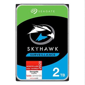 2TB-HDD Seagate  SkyHawk, intern, 3.5 Zoll, 64 MB Cache
