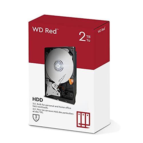 2TB-HDD Western Digital WD Red 2TB NAS 3.5″ Interne Festplatte