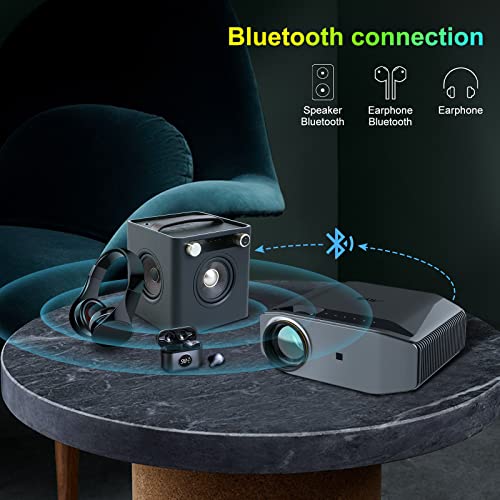 4K-Beamer Artlii Beamer Full HD WLAN Bluetooth, Energon2 5.0G