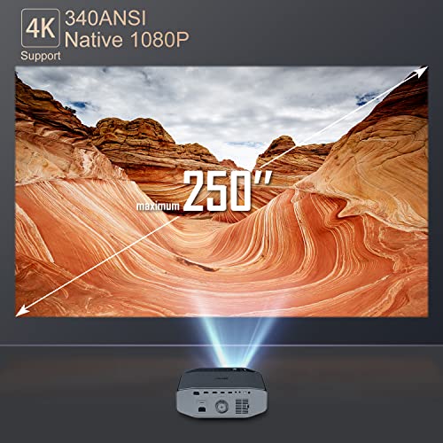 4K-Beamer Artlii Beamer Full HD WLAN Bluetooth, Energon2 5.0G