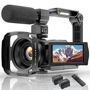 4K-Camcorder Nicamery Videokamera 4K WiFi Full Hd Video