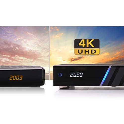 4K-Sat-Receiver AX Technology AX HD61 4K UHD E2 Linux Combo