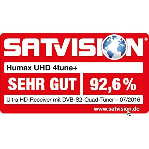4K-Sat-Receiver Humax Digital UHD 4tune+ Quad Tuner