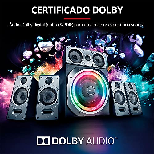 5.1-Soundsystem Trust Gaming Trust GXT 698 Torro Dolby Digital