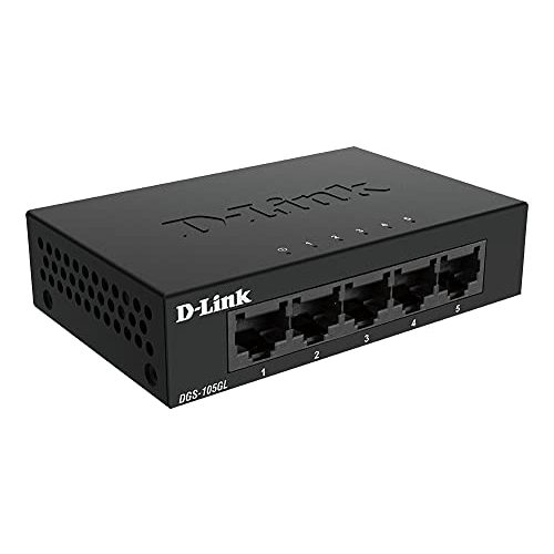 5-Port-Switch D-Link DGS-105GL 5-Port Unmanaged Gigabit