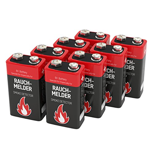 Die beste 9v batterie ansmann 8 alkaline longlife rauchmelder 9v block Bestsleller kaufen