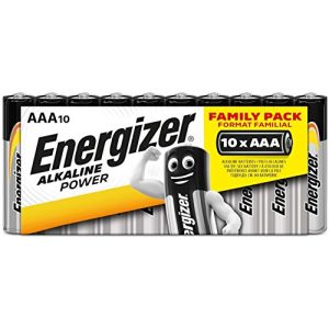 AAA-Batterie Energizer Batterie Alkaline Power AAA, LR03, 10er