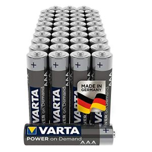 AAA-Batterie Varta Power on Demand AAA Micro, 40er Pack