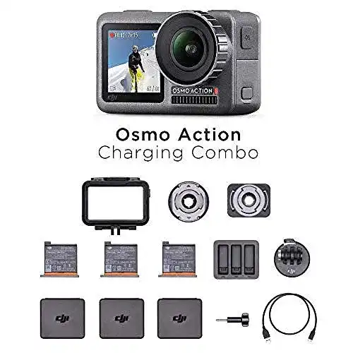 Die beste Action-Cam DJI Osmo Action Charging Combo, Digitalkamera 2026 Test Bestseller Action-Cam DJI Osmo Action Charging Combo, Digitalkamera