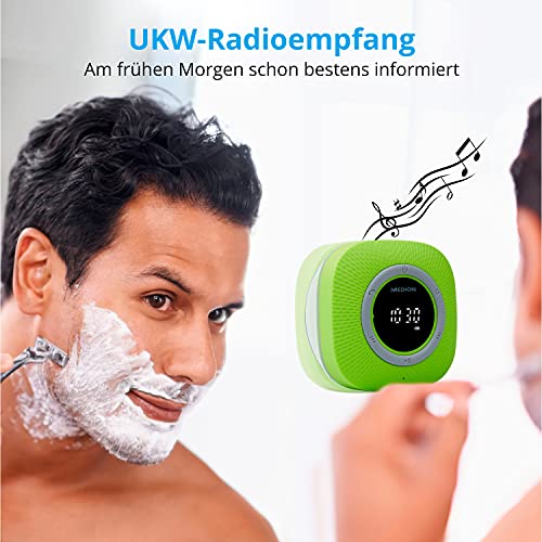 Akku-Radio MEDION P66096 Duschradio mit Bluetooth