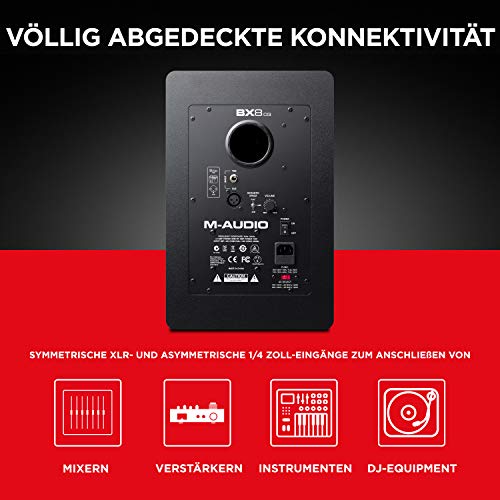 Aktivboxen M-Audio BX8 D3, Professionell, 2 Wege Aktiv