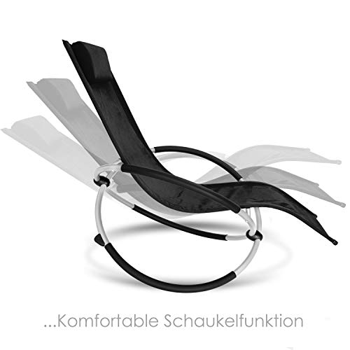 Aluminium-Sonnenliege KESSER ® Relaxliege Liegestuhl