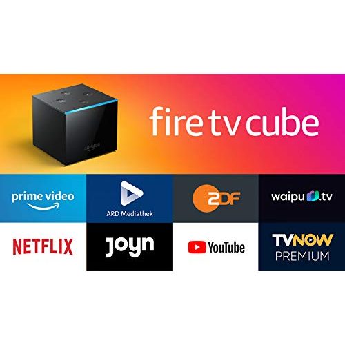 Amazon-Fire-TV Amazon Fire TV Cube, Zertifiziert, generalüberholt