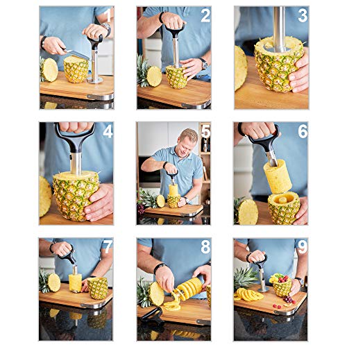 Ananasschneider Rösle RÖSLE PRO, mit ergonomischem Griff