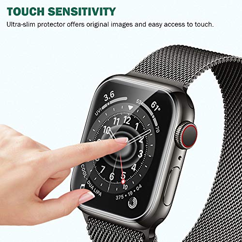 Apple-Watch-Schutzfolie EGV 6 Stück Schutzfolie, 41mm, klar