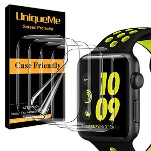 Apple-Watch-Schutzfolie UniqueMe 5 Stück Schutzfolie, 40/41mm
