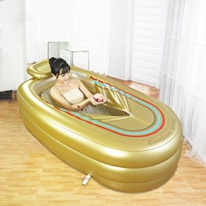 Aufblasbare Badewanne Lily’s-uk Love Bathtub Plastik, Gold