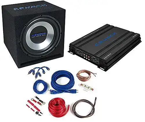 Auto-Subwoofer Crunch CBP1000, Audio-Verstärker fürs Auto
