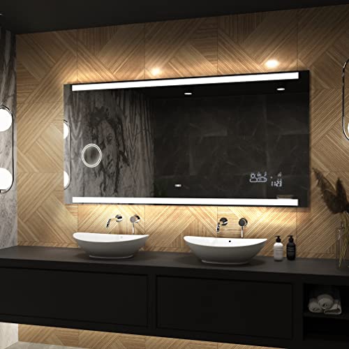 Die beste badspiegel artforma 110x60cm mit led beleuchtung Bestsleller kaufen