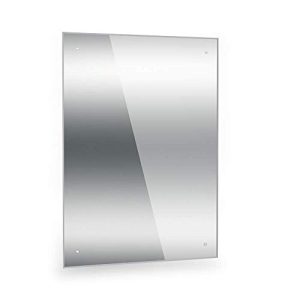 Badspiegel Dripex Spiegel Rahmenlos, rechteckig, polierter Rand