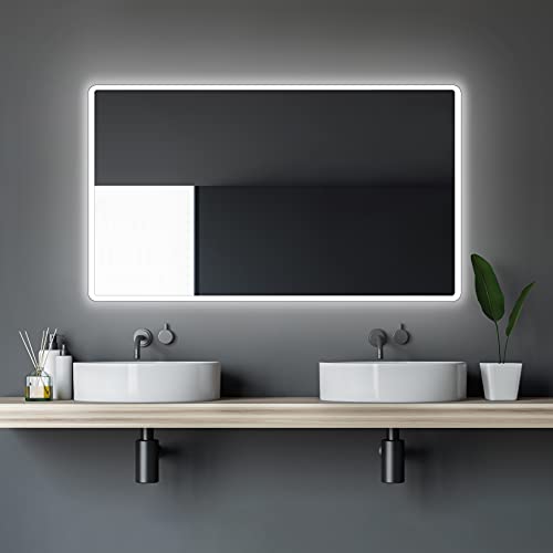 Die beste badspiegel talos led moon 120x70 cm lichtfarbe 4200k Bestsleller kaufen